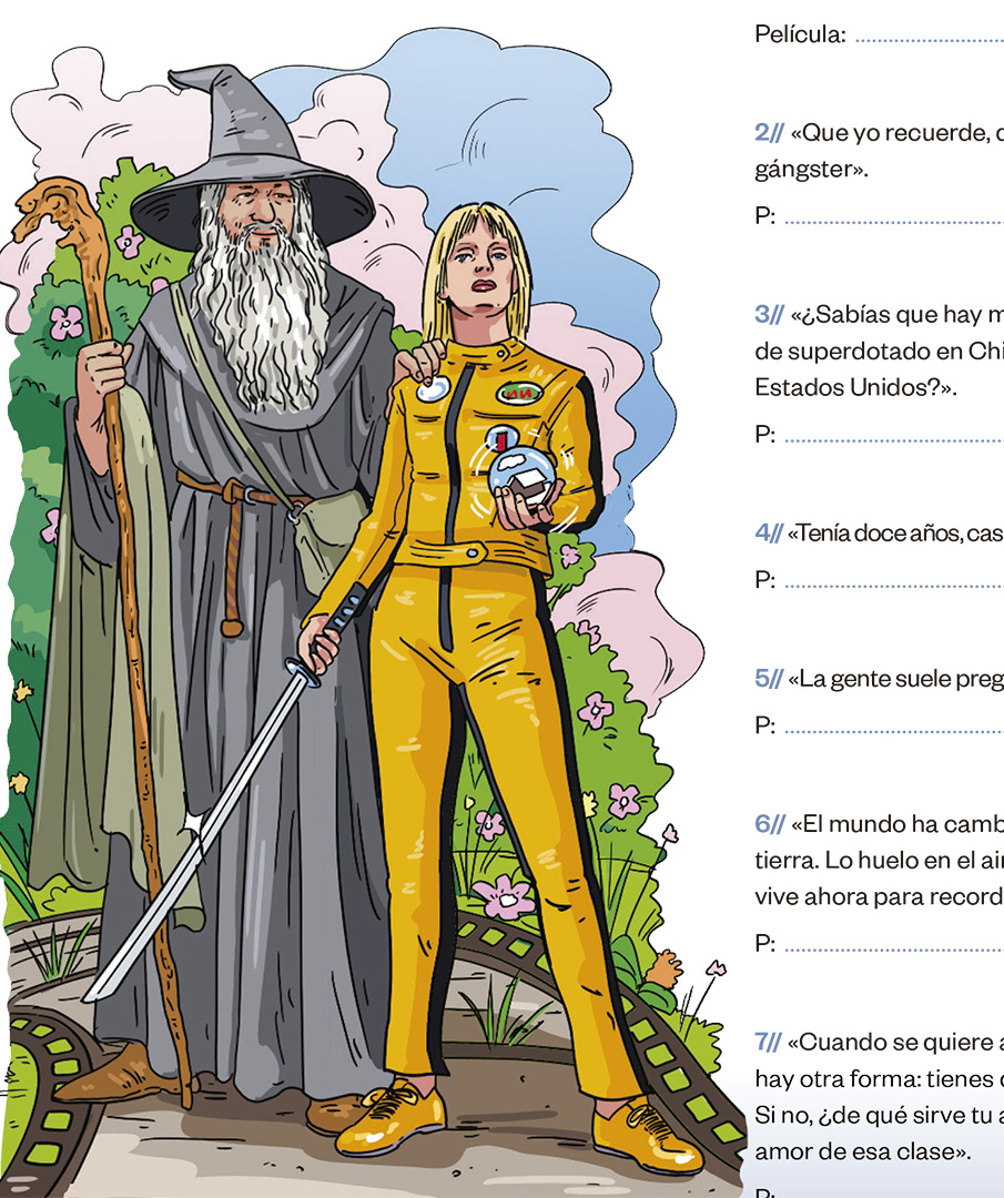 Ilustración del interior de Cuaderno de Invierno 4