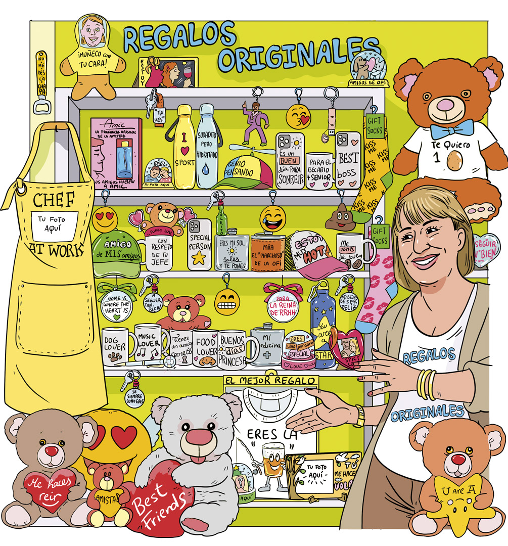 Ilustración del interior de Cuaderno de Invierno 5