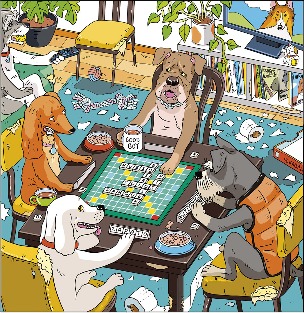 Ilustración del interior de Cuaderno de Invierno 5