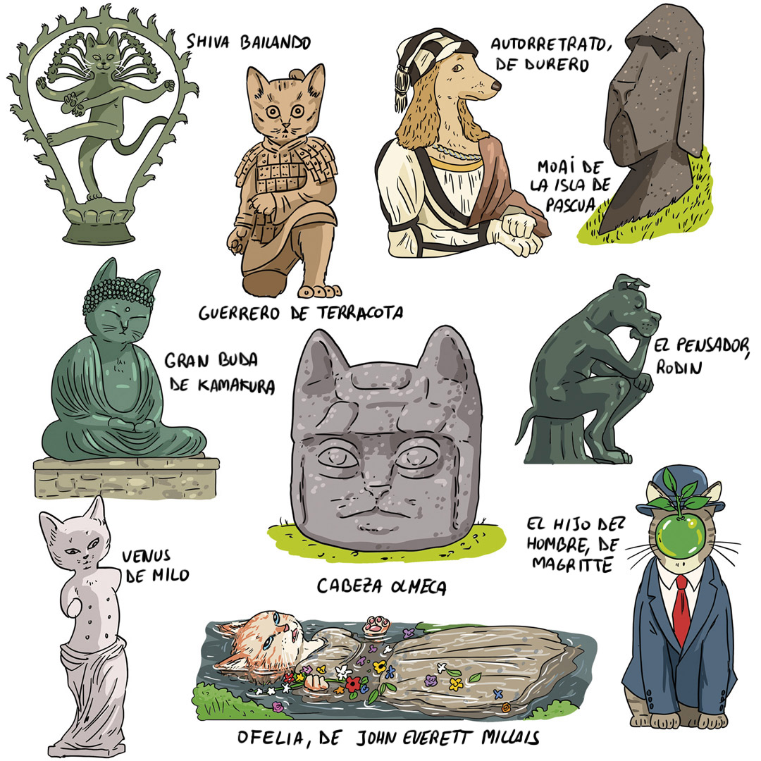 Ilustración del interior de Cuaderno Blackie 13