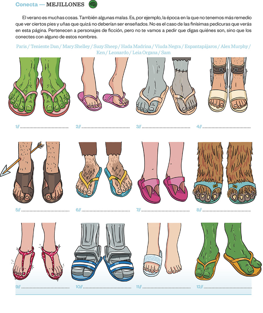 Ilustración del interior de Cuaderno Blackie 13