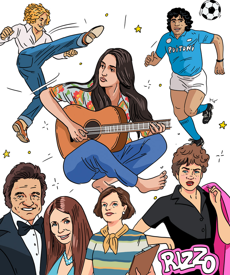 Ilustración de personajes que aparecen en Cuaderno Blackie 13