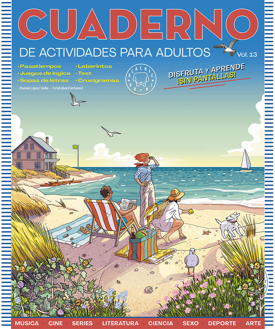 Ilustración de portada de Cuaderno Blackie 13
