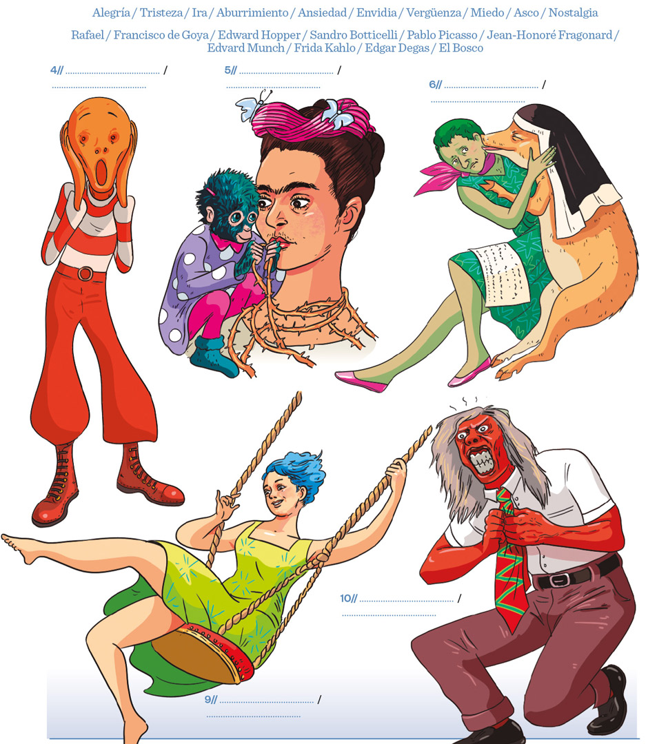 Ilustración del interior de Cuaderno de Invierno 5